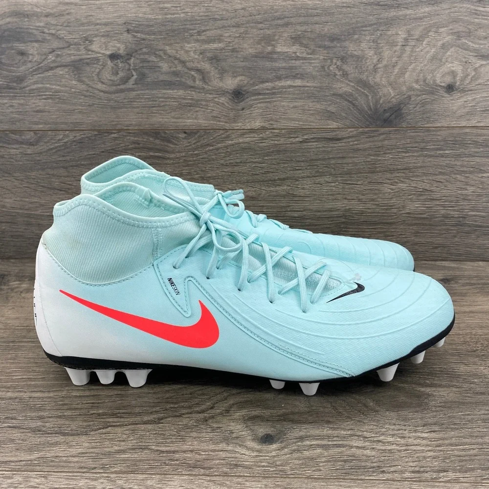 Nike Phantom Luna II Academy MG Soccer Cleats Mens 13 Blue FJ2585-300 NikeSkin